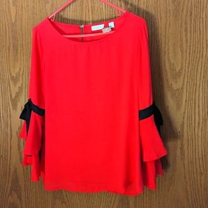 NWOT New York Company Fushia Blouse